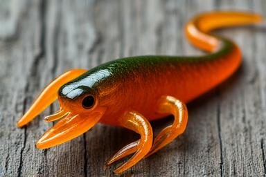Realistic soft plastic crawfish lure